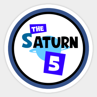 The Saturn Five Sticker